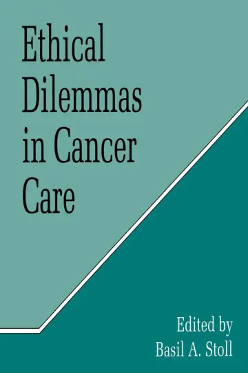 Cover of Ethical Dilemmas in Cancer Care