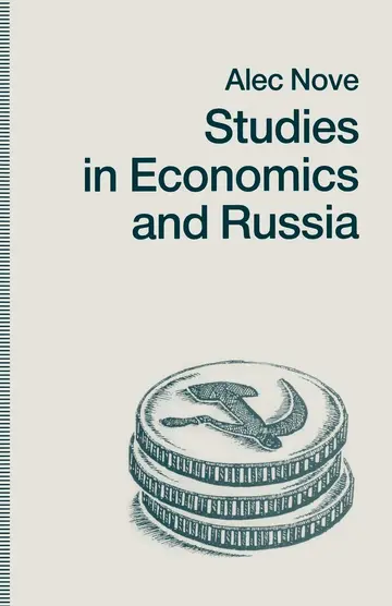 Cover of Studies in Economics and Russia