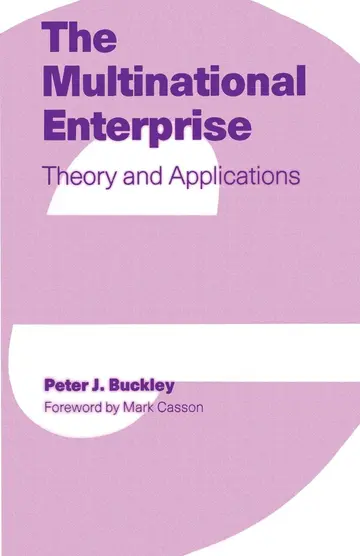Cover of The Multinational Enterprise