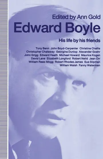 Cover of Edward Boyle