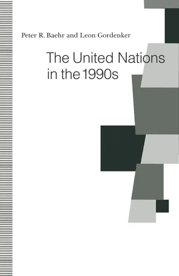 Cover of The United Nations in the 1990s