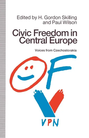 Cover of Civic Freedom in Central Europe