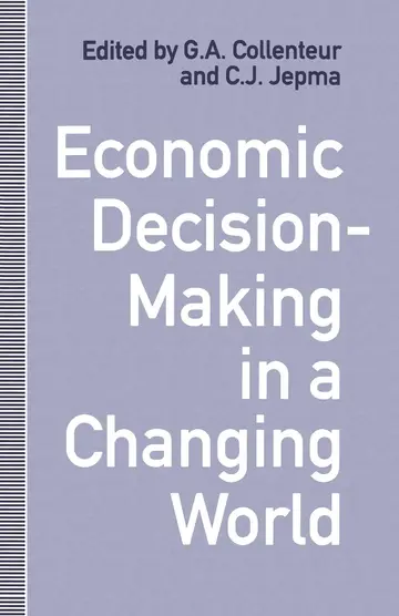 Cover of Economic Decision-Making in a Changing World