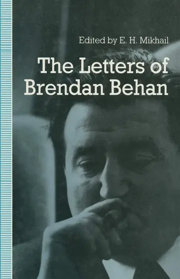 Cover of The Letters of Brendan Behan