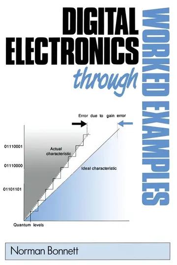 Cover of Digital Electronics Through Worked Examples