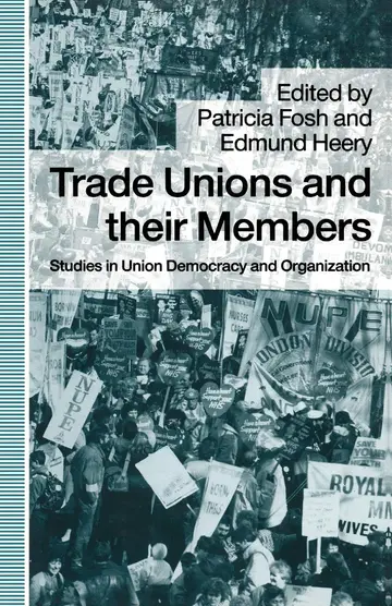 Cover of Trade Unions and their Members