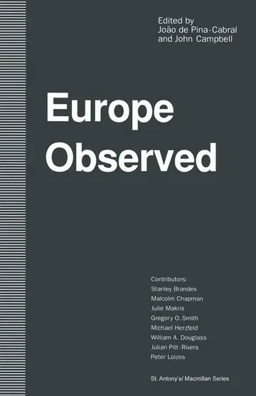 Cover of Europe Observed