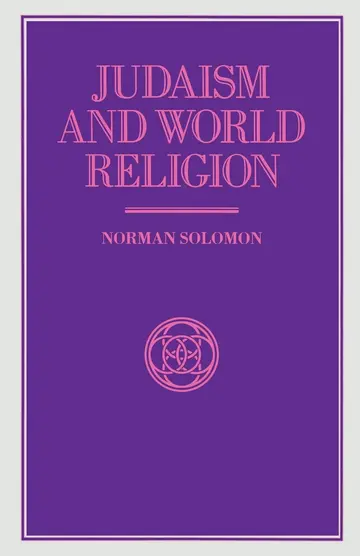 Cover of Judaism and World Religion