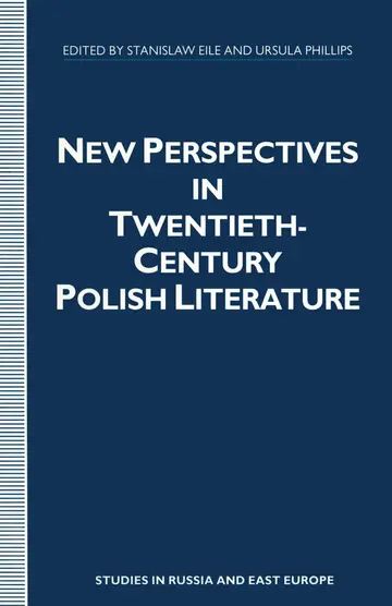 Cover of New Perspectives in Twentieth-Century Polish Literature