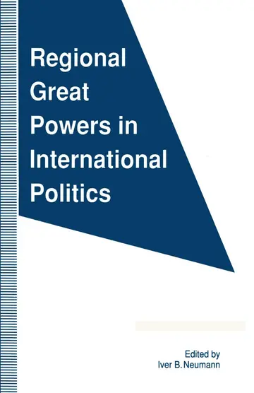 Cover of Regional Great Powers in International Politics