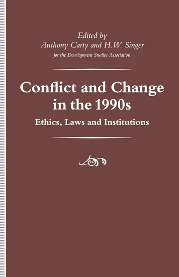 Cover of Conflict and Change in the 1990s