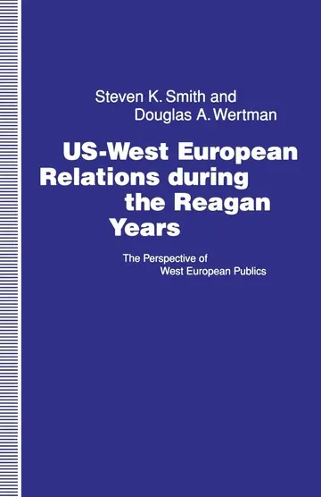 Cover of US-West European Relations During the Reagan Years