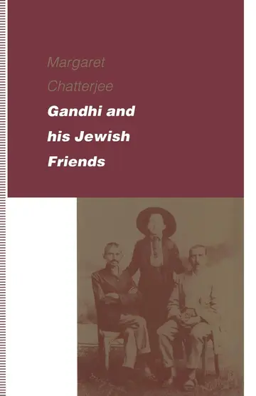 Cover of Gandhi and his Jewish Friends