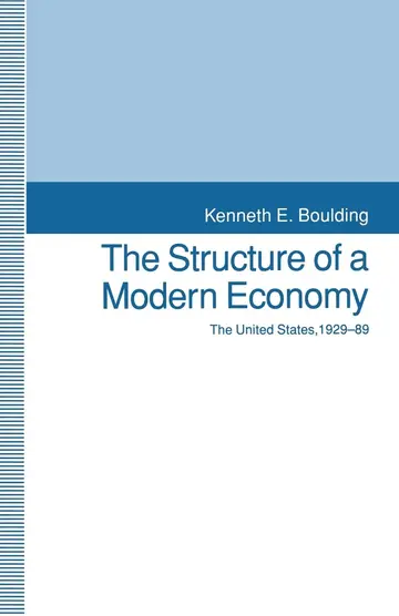 Cover of The Structure of a Modern Economy