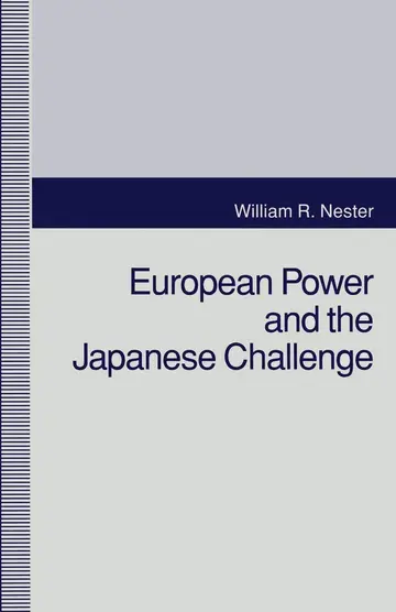 Cover of European Power and the Japanese Challenge