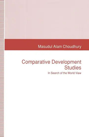 Cover of Comparative Development Studies