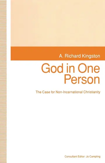 Cover of God in One Person