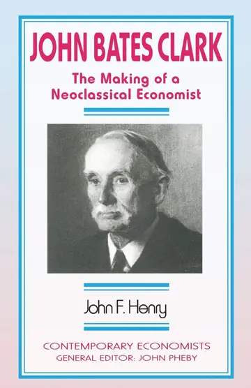 Cover of John Bates Clark