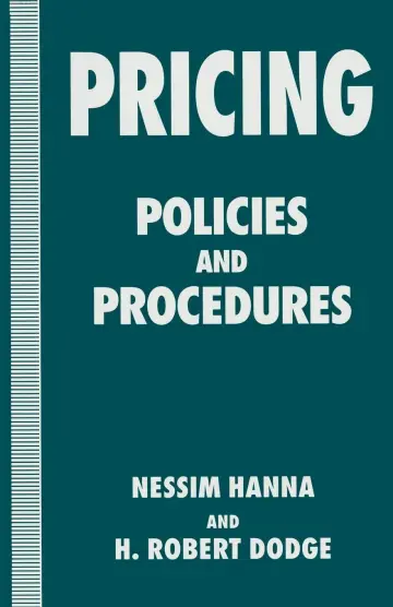 Cover of Pricing