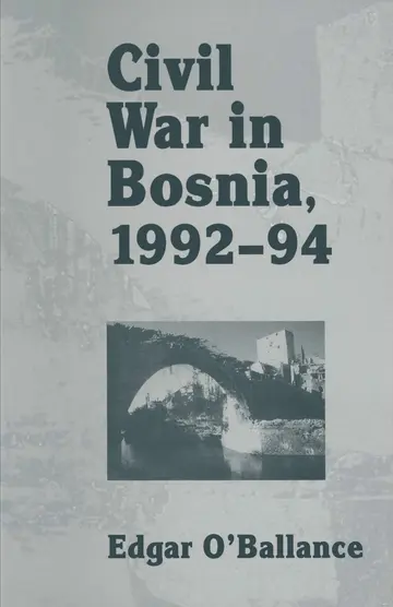 Cover of Civil War in Bosnia 1992–94