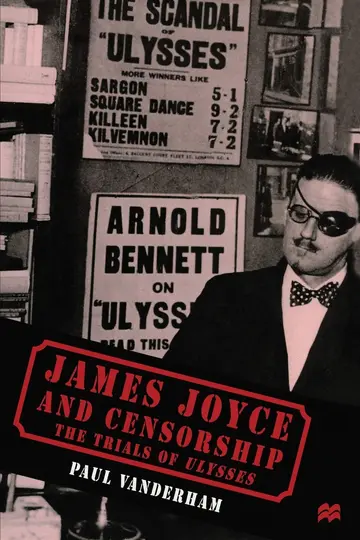 Cover of James Joyce and Censorship