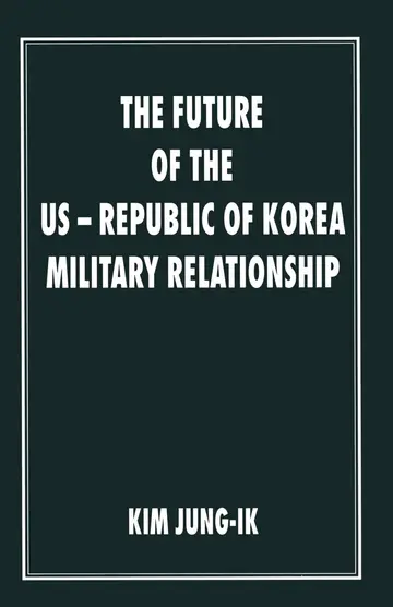 Cover of The Future of the US-Republic of Korea Military Relationship