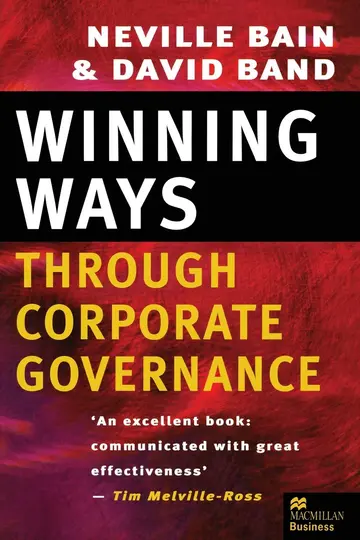 Cover of Winning Ways through Corporate Governance