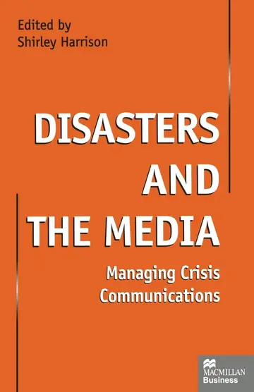 Cover of Disasters and the Media