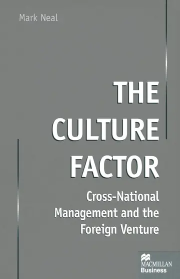 Cover of The Culture Factor