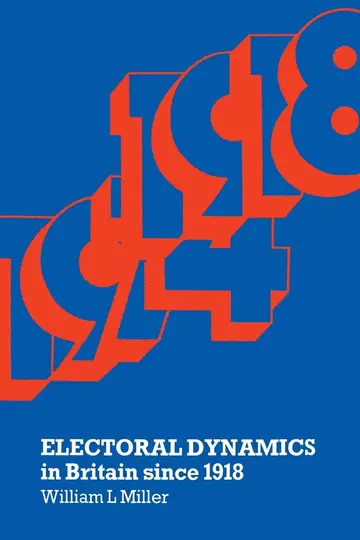 Cover of Electoral Dynamics in Britain since 1918