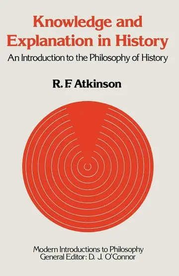 Cover of Knowledge and Explanation in History