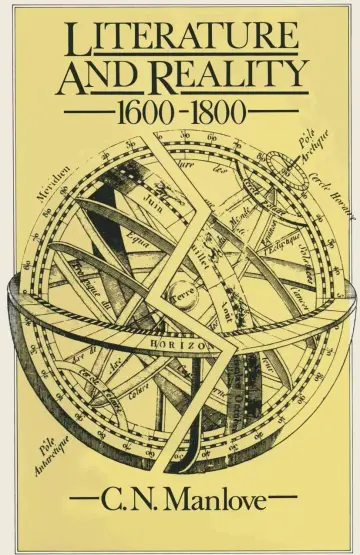 Cover of Literature and Reality, 1600–1800