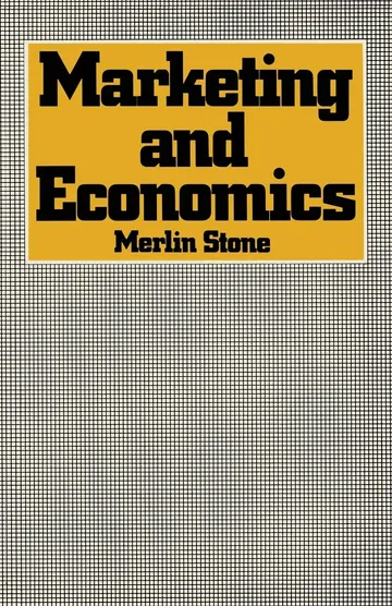 Cover of Marketing and Economics