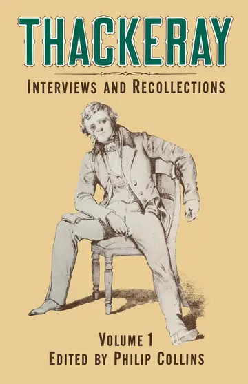 Cover of Thackeray