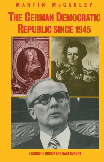 Cover of The German Democratic Republic since 1945