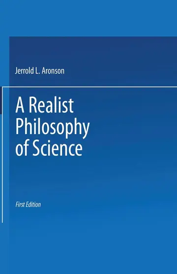 Cover of A Realist Philosophy of Science
