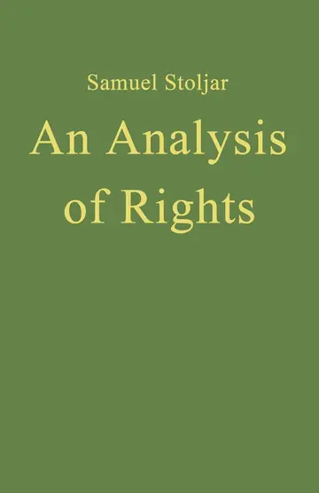 Cover of An Analysis of Rights