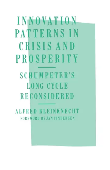 Cover of Innovation Patterns in Crisis and Prosperity