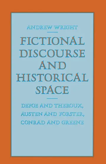 Cover of Fictional Discourse and Historical Space