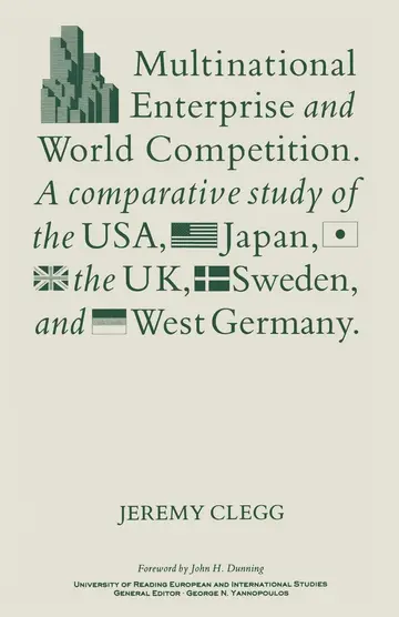 Cover of Multinational Enterprise and World Competition