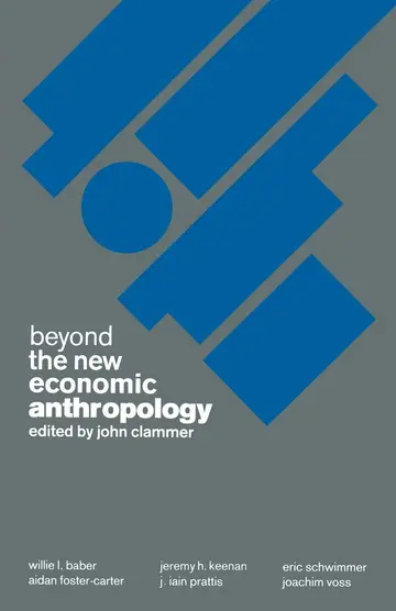 Cover of Beyond the New Economic Anthropology