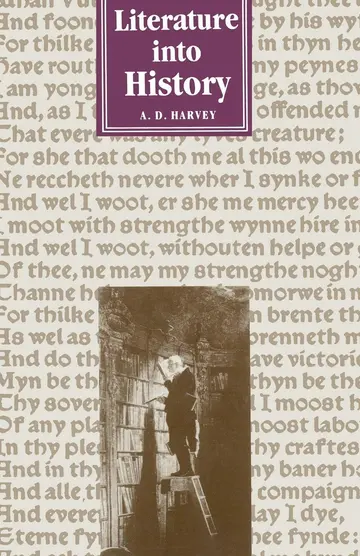 Cover of Literature into History