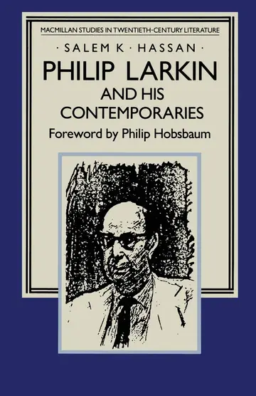 Cover of Philip Larkin and his Contemporaries