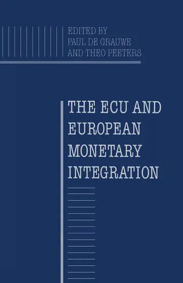 Cover of The ECU and European Monetary Integration