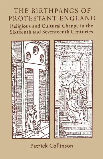 Cover of The Birthpangs of Protestant England