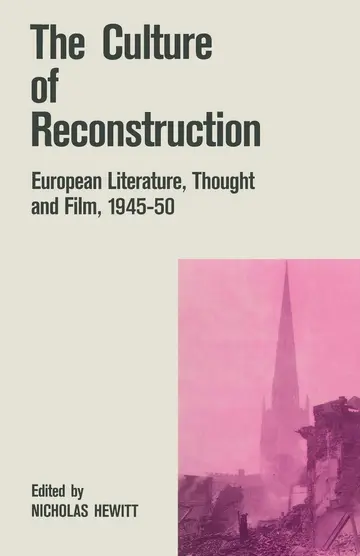 Cover of The Culture of Reconstruction