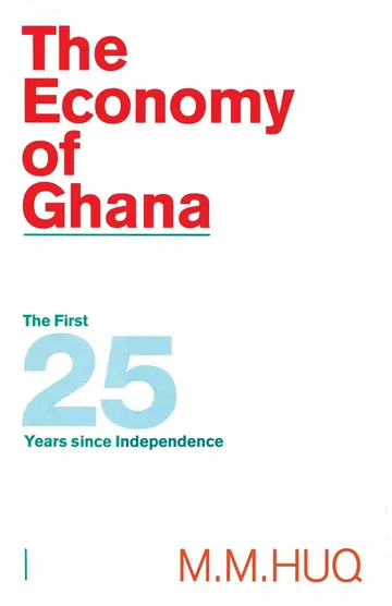 Cover of The Economy of Ghana