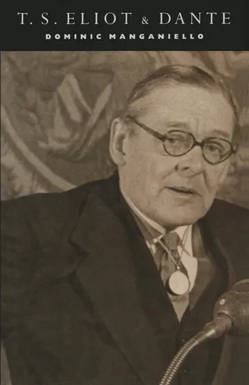 Cover of T. S. Eliot and Dante
