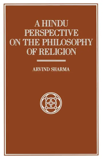 Cover of A Hindu Perspective on the Philosophy of Religion