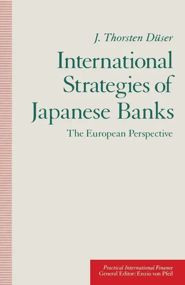 Cover of International Strategies of Japanese Banks